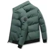 Jackets masculinos 2022 Novo Jacket Stand-Up Stand-Up Gollar Scheded Jacket de inverno masculino espessado jaqueta acolchoada de maré de maré masculina G221013