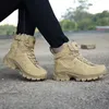 Stiefel Männer Military Combat Mens Knöchel Taktische große Größe 39-46 Armee männliche Schuhe Arbeit Sicherheit Motocycle 221017