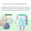 Children Diaper Skirt 2 In 1 Baby Training Pants Absorbent Shorts Nappy Leakage Mat Cover Sleeping Bed Clothes 220512