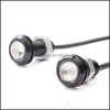 Auto-Nebelscheinwerfer, 20 Stück, Tra-dünne Eagle Eye Drl-LED-Lampe, 18 mm, 3 W, 12 V, Tagfahrlicht, wasserdicht, Parklicht, Engelsaugen, Nebel, Bb, Dhk27