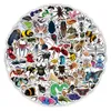 Pack of 100Pcs Cartoon Insect Stickers Waterproof Vinyl Sticker No-Duplicate For Skateboard Luggage Laptop Notebook Helmet Water Bottle Phone Car decals