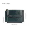 Genuine cow leather women designer wallets lady RFID-Protected fashion casual oil wax zero card purses female clutchs no296