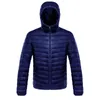 Herren-Daunenjacke für Herren, leicht, verstaubar, weiße Entenjacke, Kapuze, Outdoor-Reaktions-Wintermantel, wasserabweisend, schwarze Puffermäntel, 5XL