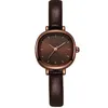 Gedi nouveau Design de mode d'automne Style rétro Quartz 30mm femmes tempérament Simple montre pour femme cadeau d'anniversaire 21023