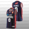 Basketball Jerseys Kyrin Galloway 36ers Home NBL Men Jersey Mitch McCarron Robert Franks Anthony Drmic Daniel Johnson Kai Sotto