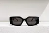 Lunettes de soleil géométriques pour femmes 15YS, verres tortue/gris foncé, lunettes à monture complète en acétate avec boîte