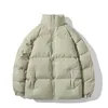 Herrenjacken LEGIBLE Herren Winterjacke Casual Übergröße Stehkragen Dicke Jacke Herrenmantel Lose Parkas Mann G221013