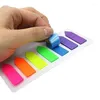 Gift Wrap 2 Stuks Creatieve Koreaanse Briefpapier Sticky Note Stickers Scrapbooking Fluorescerende Index Geplaatst