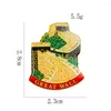 Spille Distintivo nazionale Cinese La Grande Muraglia Pin Regalo Souvenir Cina Collare da viaggio Spilla Borsa Zaino Cappotto Pubblicità Medaglia di gioielli