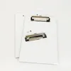 Sublimation A4 Clipboard Recycled Document Holder White Blank Profile Clip Letter File Paper Sheet Office Supplies B1019