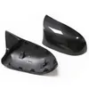 F15 F16 Carbon Fiber Side Rearview Mirror Cover Caps for BMW X3 X4 X5 X6 F25 F26 Car Accessories