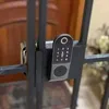 Smart Lock Impermeabile Porta per impronte digitali Tuya WIFI APP Sblocca Fechadura Password IC-Card Sicurezza Cancello in metallo per la casa 221101