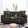 Stolskydd Starry Sky Printed Elastic Sofa Cover f￶r vardagsrum Stretch Slipcover Couch Protector 1/2/3/4-sits Funda