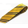 Striped Neck Tie for Mens School Ties Studentsuits Gryffindo Ravenclaw Hufflepuff Slytherin Necktie Fashion Accessory Halloween Gift