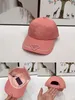 Couple Designer Ball Caps Candy Color Metal Triangle Letter casquette Travel Street Pography Gift hatsdesigner hat3889933
