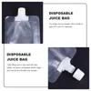 Opbergtassen drink zakjes zak pouchflaskan drinking drinkice smoothie container duidelijke wegwerp wegreclosableCamping drager water