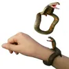 Keepsakes Fake Snake Novelty Toys Simulation Snake Resin Bracelet Scary Rattlesnake Cobra Horror Funny Birthday Party Toy Joke Prank Gifts 2509 E3