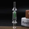 Gros épais Heady accessoires pour fumer paille de verre coloré brûleur à mazout tuyau de collecte d'eau cire dab plate-forme bongs tuyaux