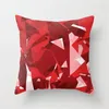 Pillow Pink Lolita Red Plaid Covers Lovely Print Geometric Cute Pillows Cover Decorative Modern Nordic Sofa Throw