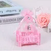 Opakowanie na prezenty 120pcs urodziny Baby Shower Candy Box Wedding Party Zapasy spersonalizowane kreatywne torba typu kołyski