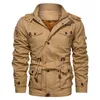 Men's Jackets Thick Warm Mens Parka Winter Jacket Fleece Multi-pocket Casual Tactical Army Jacket Men Plus Size 5XL Hooded jaquetas masculina G221013