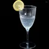 Flatvaruuppsättningar 85LD Unbreakable Champagne Glass Flute Wine Cup Perfect Gift for Lover