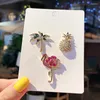 Broches Mini mignon petite broche femelle cocotier ananas Badge hommes décoratif broche bijoux