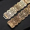 Belts European Women Dress Waist Belt Wedding Jewelry Gold Silver Color Moroccan Caftan Metal Buckle Punk Ladies Gift