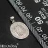 Pendant Necklaces Hermosa 4mm Pendants Oval Shaped Design Necklace For Women Grace Gift Fashion Ladies Jewelry