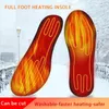 Sports Socks USB Heated Insoles Thick Light Weight For Hunting Hiking Fishing Men Women Winter Warm Heating Ski Cycling Camping