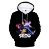 Herren Hoodies 2 bis 14 Jahre Kinder SK8 The Infinity Reki 3D gedruckt Jungen Mädchen Hoodie Pullover Sweatshirt lässige Kinderkleidung