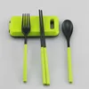 Dinnerware Sets 1PCS Camping Portable Cutlery Travel Kids Adult My Picks Fork Picnic Set For Child
