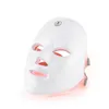 Dispositivi per la cura del viso Confezione regalo Carica USB 7 colori Porejuvenation Maschera LED per il viso Trattamento Pon Maschera per la bellezza del viso Cura della pelle Anti acne rughe 221104