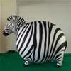 Llllumined nadmuchiwany balon zebra donflatibles balon sztuka zwierzęca do dekoracji reklamy muzycznej