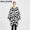 Altri abbigliamento Sherpa oversize invernale all'aperto Due lati indossabile Coperta con cappuccio Cerniera Comodo divano caldo pile TV Tasca Coperte da tiro T221018