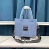 Axelväskor Marc Totes handväskor Tygväskorna Kvinnor Winter Tote Påsar Plush Enkel plysch handväska axel crossbody väska ins lamh handväskor 220917