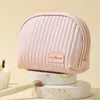 Make Up Case Semicircle Cosmetic Bag Kvinnor Makeup V￤skor Travel Organiser Beauty Toatetry Storage Pouch