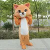 Mascot Doll -kostuum Nieuwe Cat Mascot Kostuum Furry Suits Party Game Fursuit Cartoon Jurk Outfits Carnival Halloween Kerstmis Pasenadvertentie Kleding