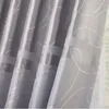 Gardin Popangel Luxury Silvered Thicking Customized Färdig Blackout Thermal Isolated Living Room Window Curtain och Tulle