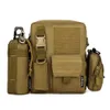 Yürüyüş çantaları koruyucusu artı unisex taktik messenger çanta askeri kamuflaj avı açık yürüyüş yolculuğu crossbody omuz çantası L221014