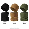 Bandanas Winter Polar Coral Hat Fleece Balaclava Face Mask Neck Warmer Beanies Thermal Head Cover Tactical Military Sports Scarf Caps