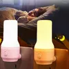 Gece Işıkları Taşınabilir LED Beyaz/Sıcak Işık Aydınlatma Çocuk Yatak Odası Koridoru EU/ABD Fişi Yaşam