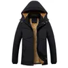 Heren Jackets Lionjump Winter Gevotned jas Mid-lengte middelbare leeftijd van middelbare leeftijd en oudere gewatteerde jas Koreaanse stijl Slim-fit plus size jas G221013