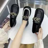 Chaussures habillées 2021 printemps nouvelle ins version coréenne de mocassins à bout rond sauvage mode décontracté chaussures simples à un pied T221010
