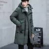 Men's Jackets 2022 New Arrival Winter Jackets For Men Think Warm Windproof Soft Cotton-padded Coat Winter Men Casual Long Sleeve Loose Hooded G221013