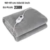 Couverture électrique châle chauffant chauffe-mains genouillère lavable bureau pause déjeuner simple matelas électrique Thermostat