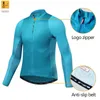 Racing Jackets In Sale Santic Men Cycling Jersey Long Sleeves Fit Comfortable Sun-protective Road Bike Tops MTB Jerseys Asian Size