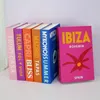 Deko-Objekte, Figuren, Reiseserie, Fake-Buch, bunt, Zuhause, modernes Arbeitszimmer, Club, Dekoration, MYKONOS IBIZA 2209141642719