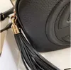 Topo Quality NEW Khaki Shoulder Bag Handbags Wallet Handbag Women Handbagsa Bags Crossbody Soho Bagi Disco Fringed Messenger Bags Purse 22cm Cross Body