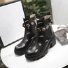 Kvinnor Martin Boots Designer Lyx Låg Chelsea Diamond Boots Ankel Motorcykel Cowboy Roman Fashion Militär Stridskänga med tjock klack utomhus Damskor